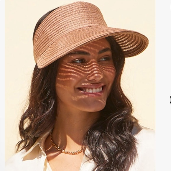 Eugenia Kim Ricky visor nwt straw - Picture 1 of 9